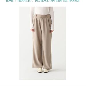 Dex wide leg pants